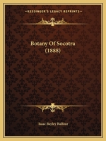 Botany of Socotra 116659002X Book Cover