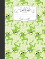 Composition Notebook: Kawaii Wide Ruled Comp Books for School - Frog Princes 1797708171 Book Cover