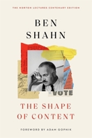 The Shape of Content (The Charles Eliot Norton Lectures) 0674302427 Book Cover