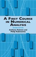 A First Course in Numerical Analysis 0070511586 Book Cover