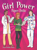 Girl Power Paper Dolls 0486820246 Book Cover