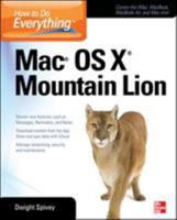 How to Do Everything Mac OS X Mountain Lion 0071804404 Book Cover