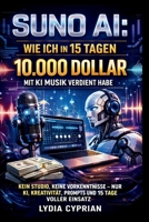 Suno AI: Wie ich in 15 Tagen 10.000 Dollar mit KI Musik verdient habe: Kein Studio, keine Vorkenntnisse — nur KI, Kreativität, Prompts und 15 Tage voller Einsatz (German Edition) B0GR5Z7HV2 Book Cover