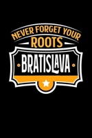 Never Forget your Roots Bratislava: KALENDER 2020/2021 mit Monatsplaner/Wochenansicht mit Notizen und Aufgaben Feld! F�r Neujahresvors�tze, Familen, M�tter, Reisenden Traveler A5 (6x9 inch) 136 Seiten 1692848828 Book Cover