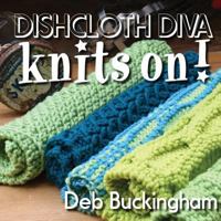 Dishcloth Diva Knits On! 1978412800 Book Cover