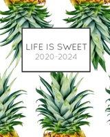 LIFE IS SWEET 2020-2024: 5-Year Journal Record Personal Memories in Diary for Five Years 1671720733 Book Cover