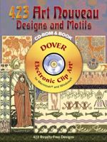 422 Art Nouveau Designs and Motifs (Dover Electronic Clip Art) 048699791X Book Cover