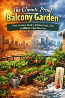 The Climate-Proof Balcony Garden: How to Grow Food in Extreme Heat, Cold, and Harsh Urban Weather B0GL37P3RN Book Cover