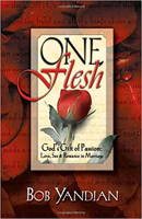 One Flesh: God's Gift of Passion : Love, Sex and Romance in Marriage 0884193802 Book Cover