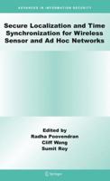 Secure Localization and Time Synchronization for Wireless Sensor and Ad Hoc Networks 1441940960 Book Cover