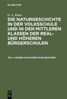 Unsere Hausthiere in Biographien 311239917X Book Cover