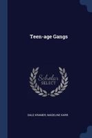 Teen-Age Gangs 1376690942 Book Cover