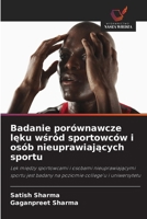 Badanie porównawcze leku wsród sportowców i osób nieuprawiajacych sportu (Polish Edition) 6209910106 Book Cover