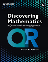 Discovering Mathematics: A Quantitative Reasoning Approach 0357760034 Book Cover