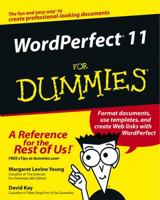 WordPerfect 11 for Dummies 0764543520 Book Cover