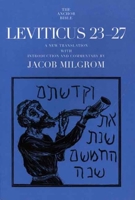 Leviticus 23-27 (The Anchor Yale Bible Commentaries) 0385511957 Book Cover