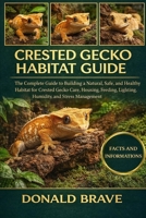 CRESTED GECKO HABITAT GUIDE: The Complete Guide to Building a Natural, Safe, and Healthy Habitat for Crested Gecko Care, Housing, Feeding, Lighting, Humidity, and Stress Management. B0GRZW5SC5 Book Cover