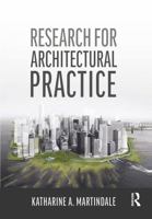 Research for Architectural Practice 036747011X Book Cover