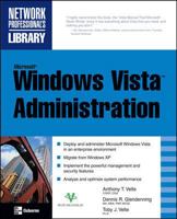 Microsoft Windows Vista Administration 0071493034 Book Cover