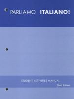 Parliamo Italiano Student Activities Manual 0470426535 Book Cover