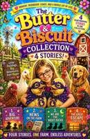 The Butter & Biscuit Collection: 4 Heartwarming Farm Adventure Stories About Friendship, Bravery, and Love (Butter & Biscuit Adventures) B0GZ6LF9MB Book Cover