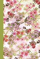 Month-At-A-Glance Calendar/To Do List (Green Floral): Notebook with Monthly Calendar and Daily To Do Checklists for Organization of Tasks (6x9) 1710362405 Book Cover