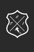 SKI: Notizbuch Skiing Planer Notebook Schi Journal kariert squared 6x9 karo 1690962631 Book Cover