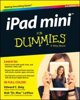 iPad Mini for Dummies 1118933524 Book Cover
