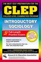 CLEP Introductory Sociology w/ TestWare CD 0878912762 Book Cover