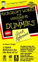 Microsoft Works for Windows 95 for Dummies Quick Reference 1568849842 Book Cover