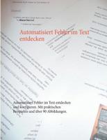 Automatisiert Fehler im Text entdecken: Automatisiert Fehler im Text entdecken und korrigieren. Mit praktischen Beispielen und über 90 Abbildungen. 3749454272 Book Cover