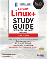 CompTIA Linux+ Study Guide, 4e and Online Lab Card Bundle 1119784247 Book Cover