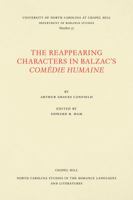 The Reappearing Characters in Balzac's Comédie Humaine 0807890375 Book Cover