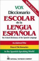 Vox Diccionario Escolar de La Lengua Espanola 0844279803 Book Cover