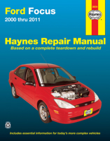 Ford Focus 2000 thru 2011 Haynes Repair Manual 162092000X Book Cover
