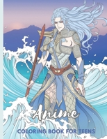 Anime Coloring Book for Teens: Anime Dreamscape A Relaxing Manga Coloring Book for Teens B0CP41VL86 Book Cover