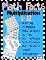 Mastering Math Facts 1-12: Multi-sensory Lesson Ideas B0FQP9M1ZL Book Cover