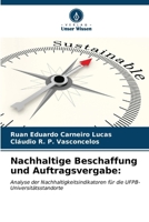Nachhaltige Beschaffung und Auftragsvergabe (German Edition) 6206669009 Book Cover