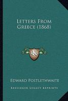 Letters from Greece 1104779595 Book Cover