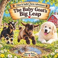 The Baby Goat's Big Leap (Chloe & Sadie's Farm Adventures) B0HMFYRQMJ Book Cover