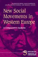 New Social Movements in Western Europe: A Comparative Analysis 0816626715 Book Cover