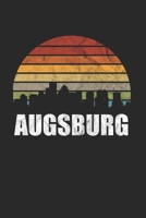 Augsburg: Kassel & Hessen Notizbuch 6'x9' Kalender Geschenk für Retro Stadt & Souvenir (German Edition) 1677487143 Book Cover