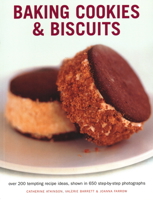 Baking Cookies & Biscuits: Over 200 Tempting Recipe Ideas, Shown in 650 Step-By-Step Photographs 1781460345 Book Cover