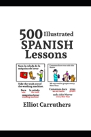 500 Illustrated Spanish Lessons B0HFCZ62SQ Book Cover