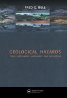 Geological Hazards: Their Assessment, Avoidance and Mitigation 0419169709 Book Cover