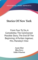 Stories of New York... 0548485259 Book Cover