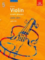 Selected Violin Exam Pieces 2008-2011: Grade 5 Score, Part and CD 1860968686 Book Cover