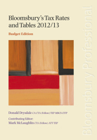 Bloomsbury's Tax Rates and Tables 2012/13: Budget Edition 1847669735 Book Cover