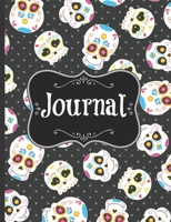 Journal: Sugar Skull Notebooks for Kids Story Paper 1695387880 Book Cover