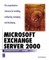Microsoft Exchange 2000 Server 0761513906 Book Cover
